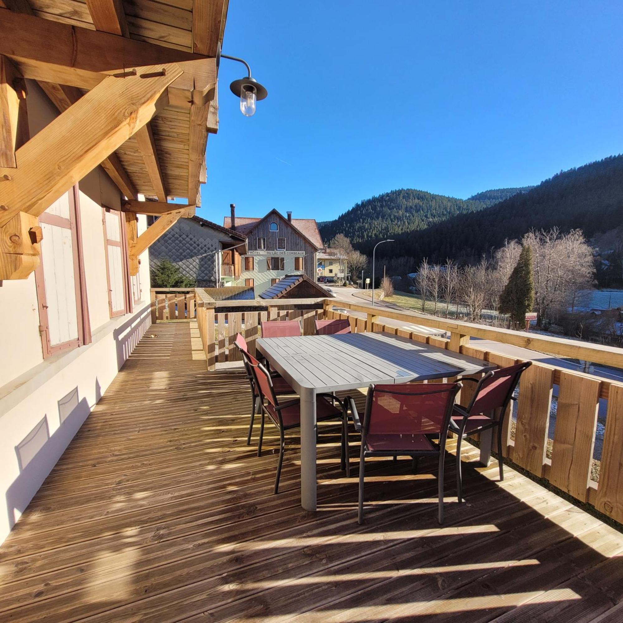 Chalet Des Cyclistes La Bresse Buitenkant foto